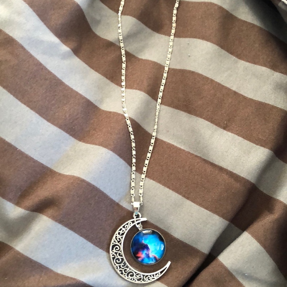 Half moon necklace